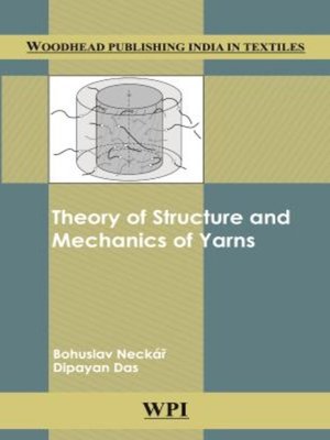 cover image of Theory of Structure and Mechanics of Yarns